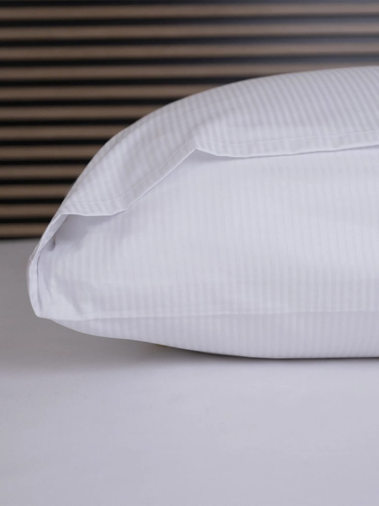 Hotelová obliečka na vankúš 70 x 90 cm - prúžok 2 mm