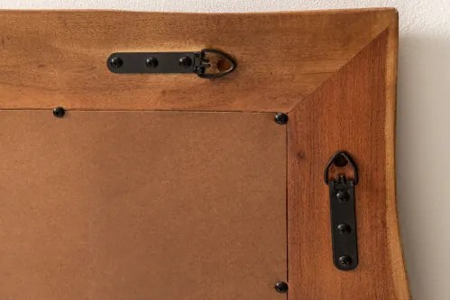 Zrkadlo 46490 Mammut 75x100cm Drevo Acacia  - Komfort-nábytok