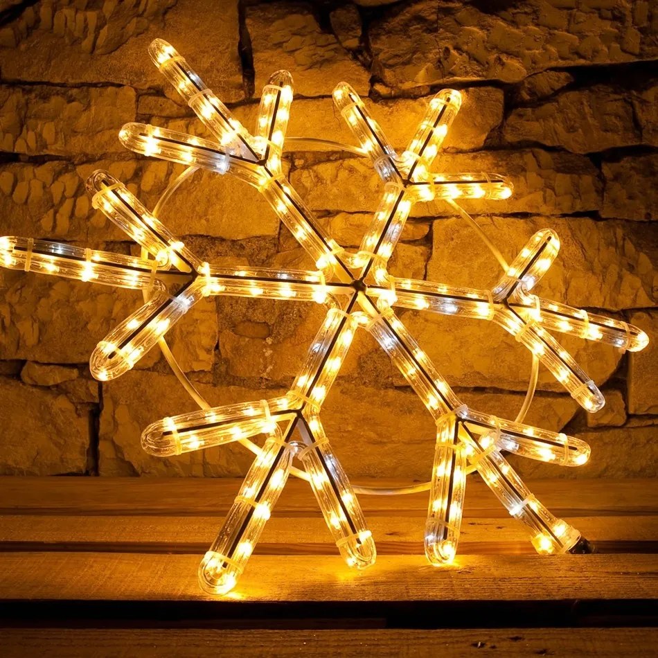 DECOLED LED svetlo VI, závesné, priemer 60 cm, teplá biela, IP67