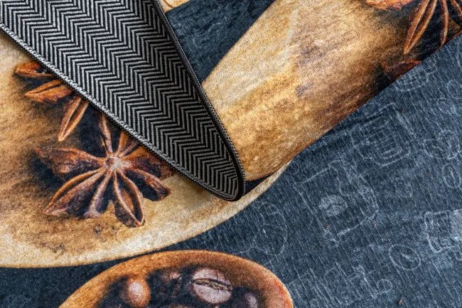 Protišmykový koberec / behúň ANDRE 2811 sivý / béžový