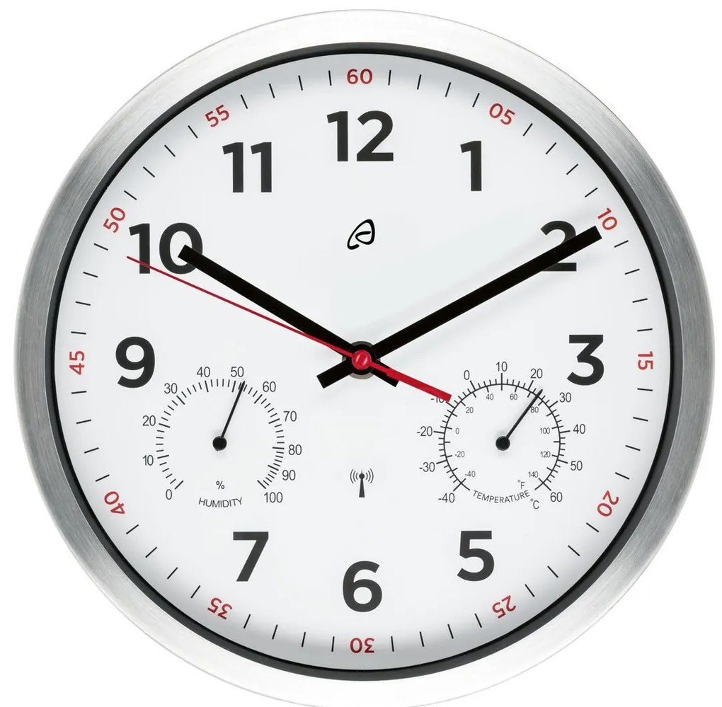 AURIOL® Nástenné hodiny (biela), biela (100306791)
