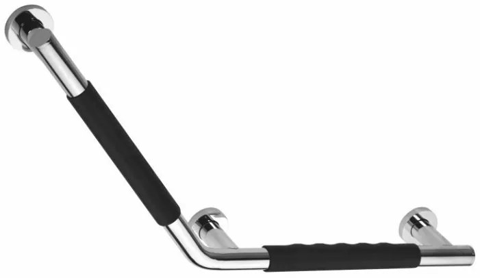 Sapho Sapho, Madlo rovné 135°, pravé, nerez, XR507