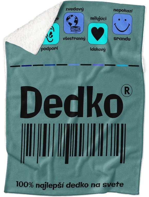 Deka Dedko 100% (Podšitie baránkom: ÁNO)