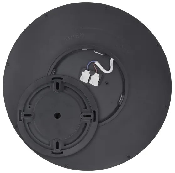 Solight WO8018 - LED Stm. strop. svietidlo ESTELA LED/36W/230V+DO pr.30 cm čierna