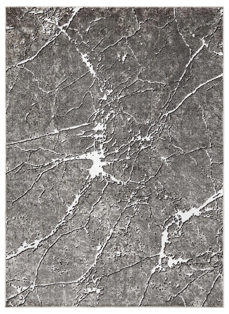 Moderný koberec MATEO 8036/944 Mramor, sivo - béžový