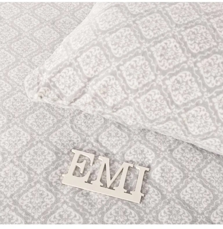 Obliečky z mikroplyšu Skyler EMI, Štandardný set jednolôžko obsahuje 1x 140x200 + 1x 70x90