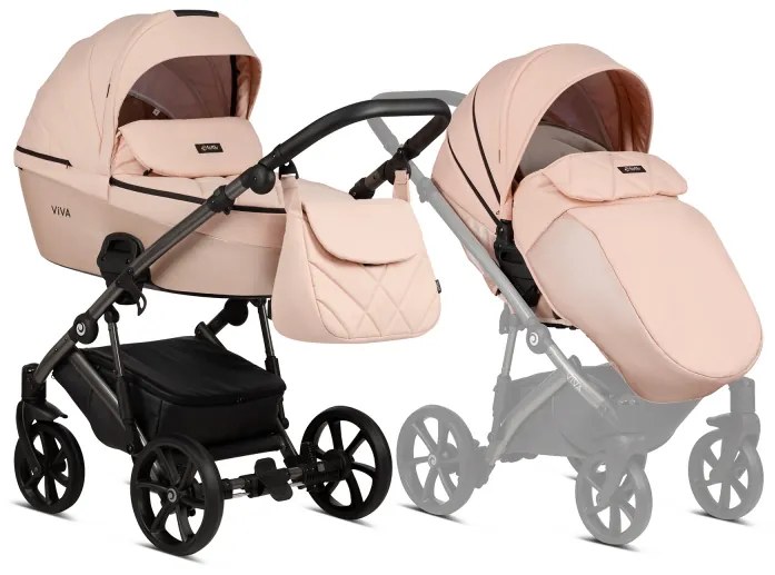 Kočík TUTIS Viva4 2v1 Luxury Rose Quartz
