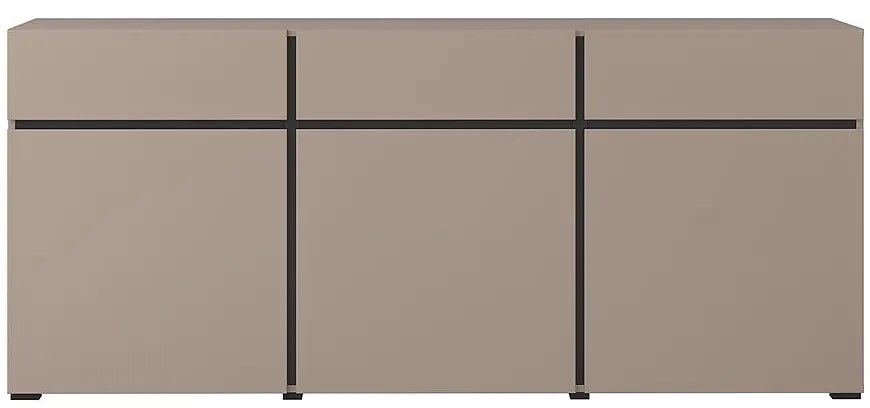 Komoda Cross3d3s Congo/Čierna