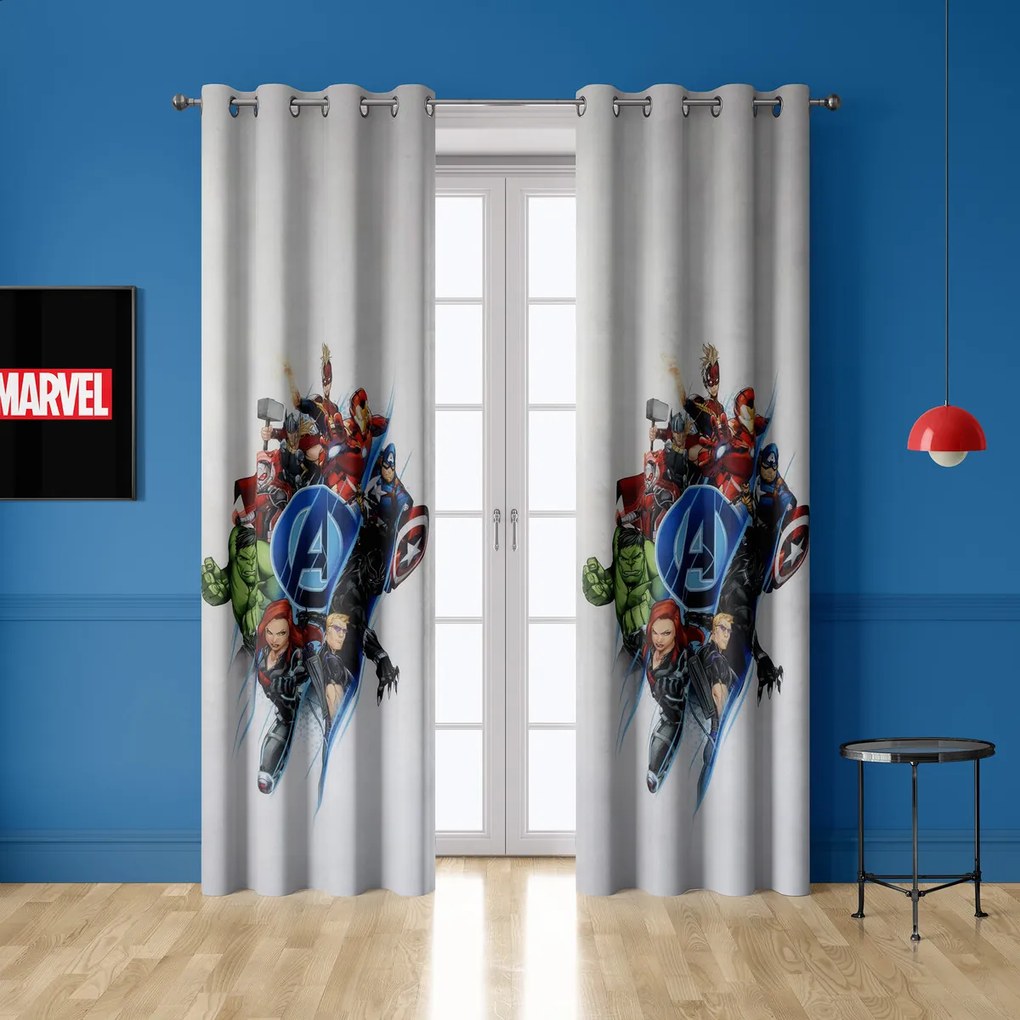 Závesy, záclony, rolety Disney deco  AVENGERS