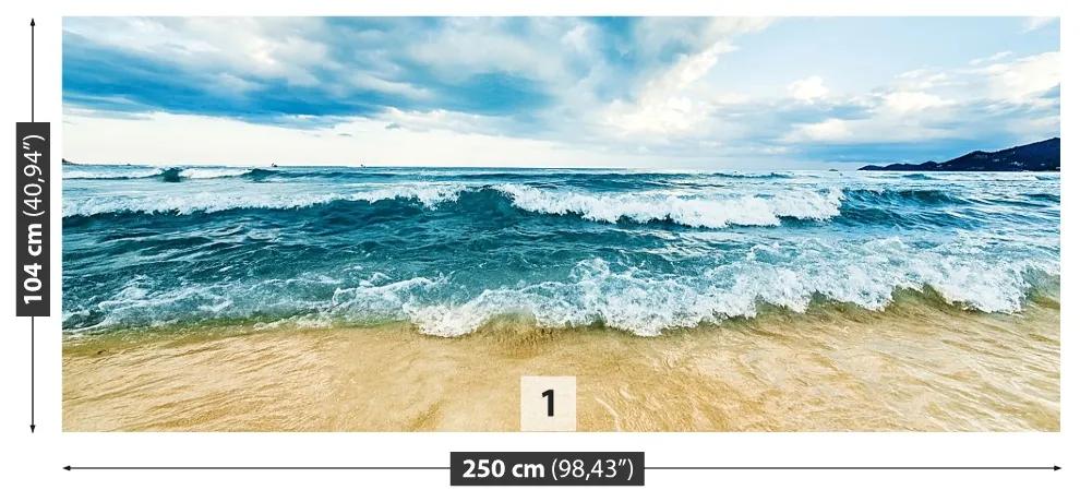 Fototapeta Vliesová Morské vlny 152x104 cm