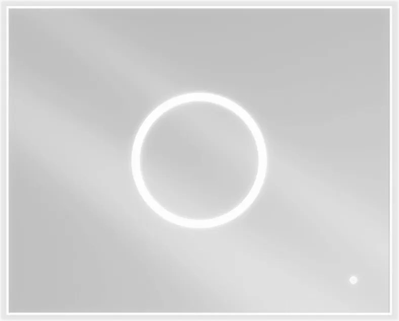 Mexen Koga, LED kúpeľňové zrkadlo s podsvietením 100 x 80 cm, 6000K, ochrana proti zahmlievaniu, 9821-100-080-611-00