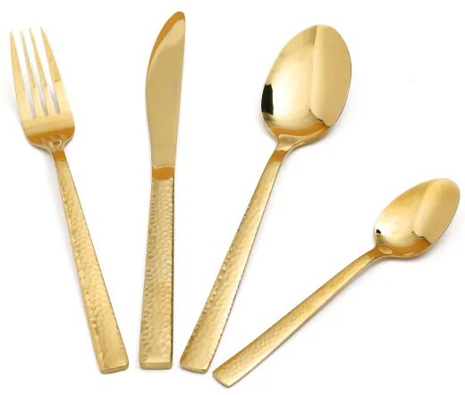 Súprava príborov MARTELLO zlatá 808253 (24 ks)