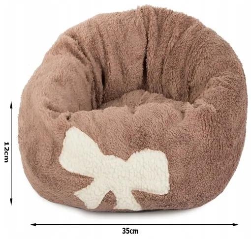 Purlov Pelech pre psa mačku 35cm ružový