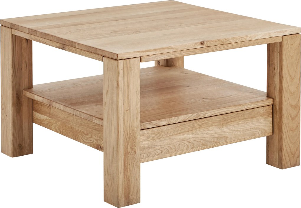 XXXLutz KONFERENČNÝ STOLÍK, farba duba, drevo, 70/70/47,5 cm Linea Natura - Stolíky do obývačky - 002730002402