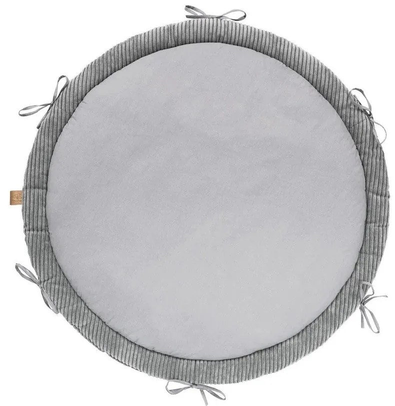 Sivé hniezdočko pre bábätko 100x100 cm – Meowbaby