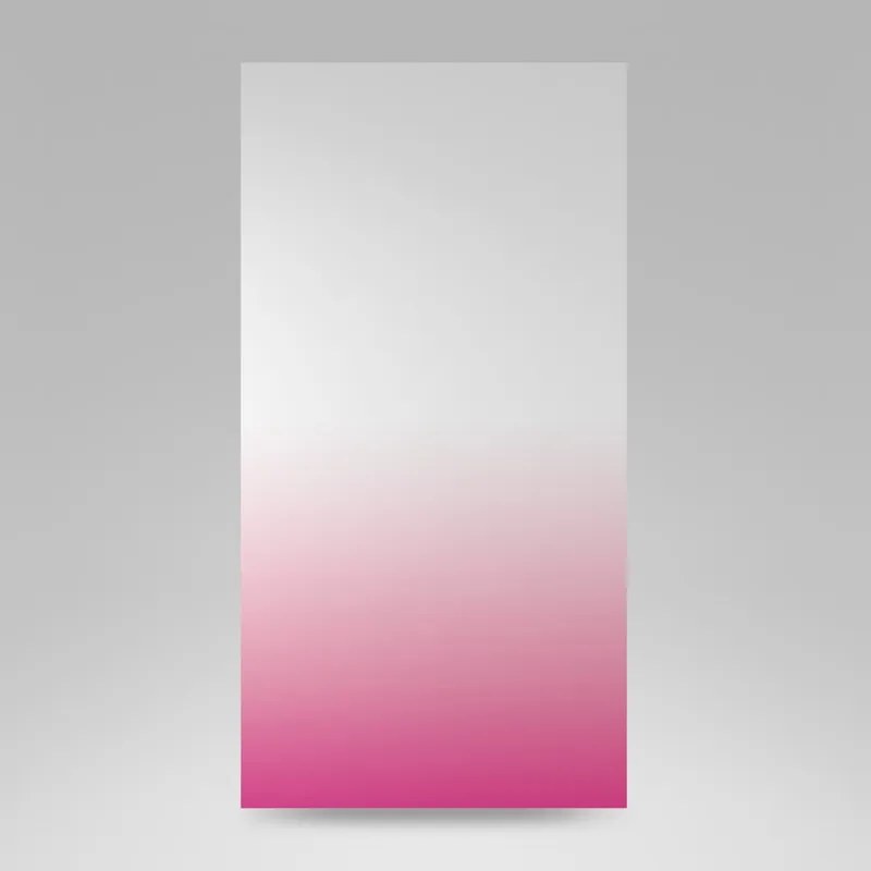 Dekoratívne závesy do obývačky v ružovej farbe s módnym ombré efektom