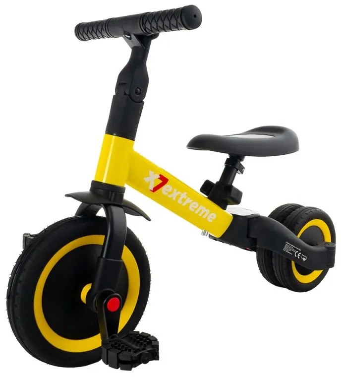 Bicykel 4v1 EXTREME YELLOW