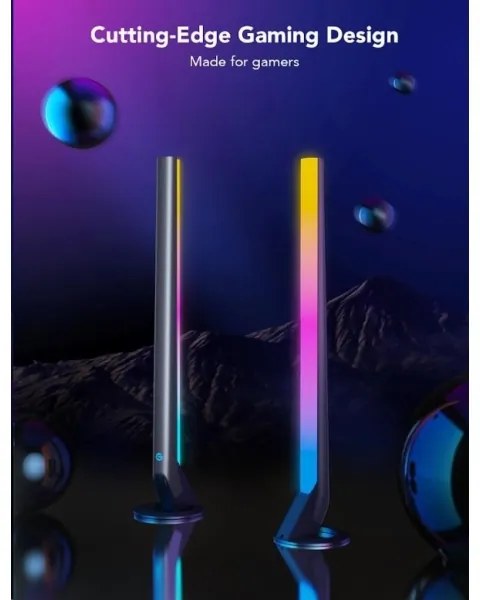 Govee - SADA 2x Smart Gaming Wi-Fi LED RGBIC Panely + Smart Dual + DO