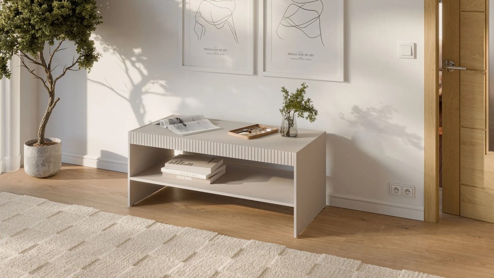 Konferenčný stolík PAXOS 120 cm čierny/kašmír