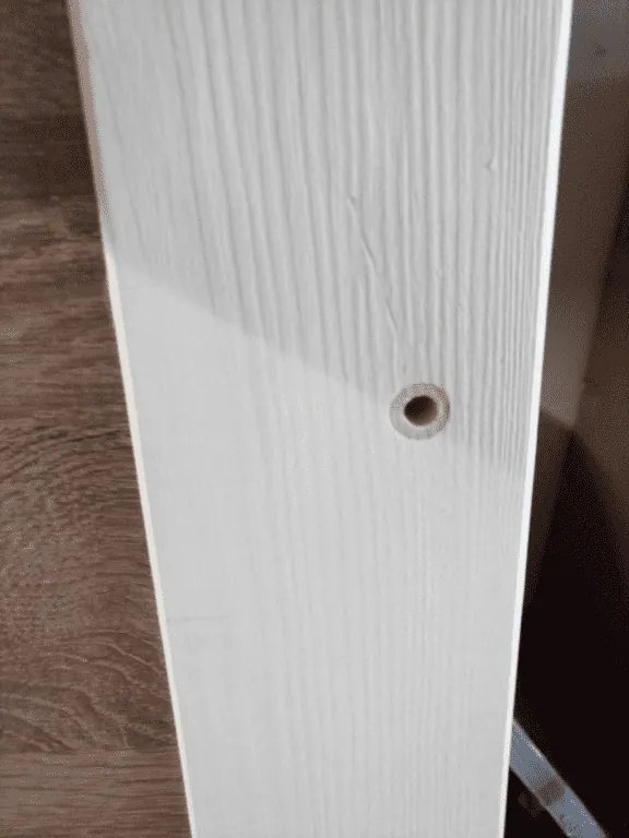 AKCIA Posteľ IKAROS DOUBLE 140 x 200 cm, biela/dub hľuzovka II.akosť