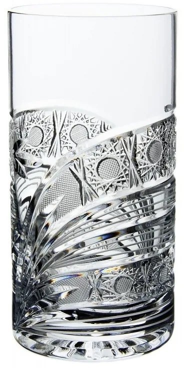 Onte Crystal Bohemia Crystal ručne brúsené poháre na nealko nápoje Kometa 380 ml 2KS