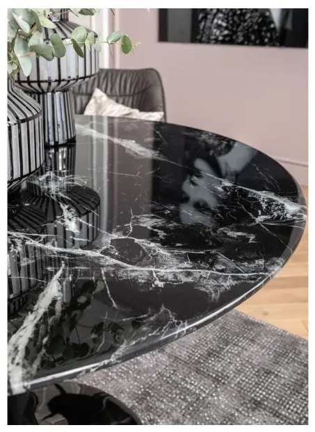 Stôl Solo Marble , Ø 110 cm 75 × 110 × 110 cm KARE DESIGN