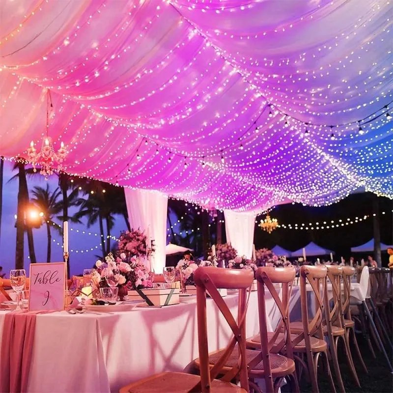 Twinkly světýlka DUAL řetěz PRO, transparentní, 2× 125 LED RGB, 2× 12,5 m