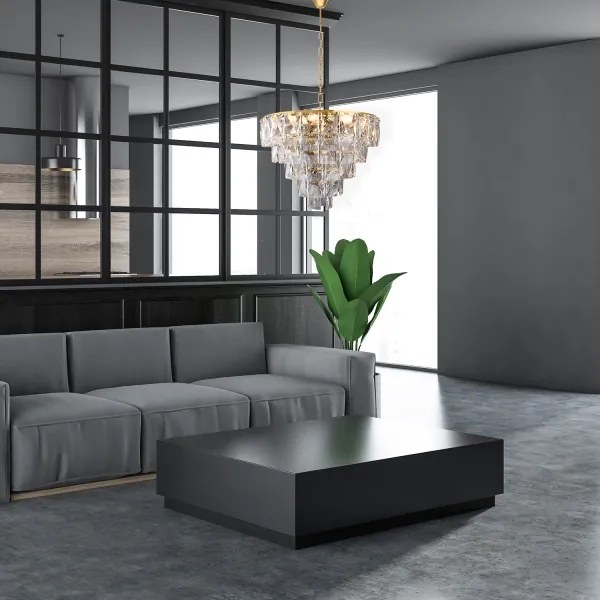 Krištáľový luster na reťazi CHELSEA 6xE14/40W/230V