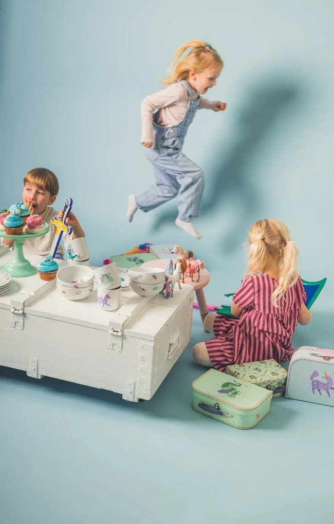 Bella Rose Detská porcelánová miska Drak 400 ml