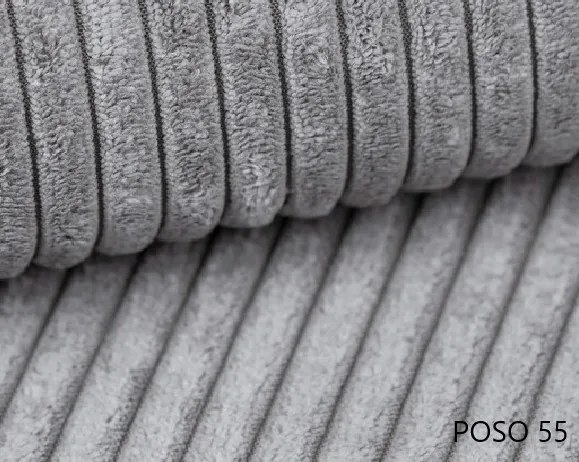 Rohová sedačka Baria (P) (svetlosivá). Akcia -20%. Vlastná spoľahlivá doprava až k Vám domov. 1133098