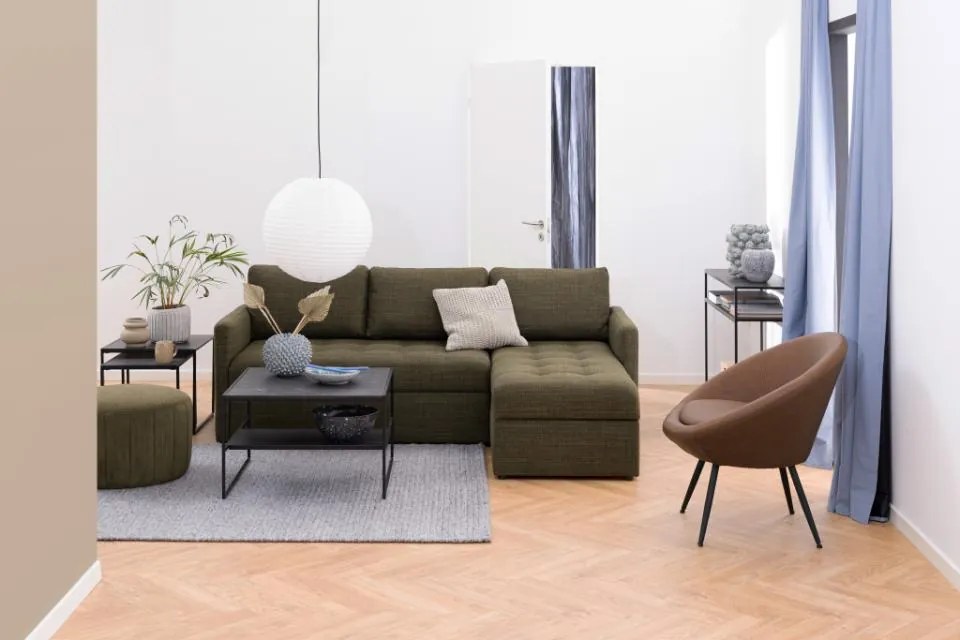 Actona Set príručných stolíkov Infinity (2 ks) - čierna