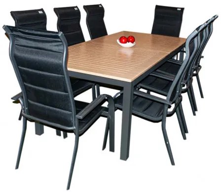 Doppler Ochranný obal na stôl 220x100 cm +  6 kresiel Miami