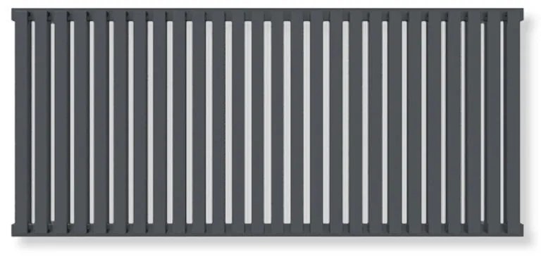 Terma Nemo 530x1185 vodný radiátor Metallic Grey LP