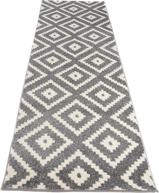 TA Koberec L885A SIVÉ MAROKO O0X Rozmer: 100x500 cm