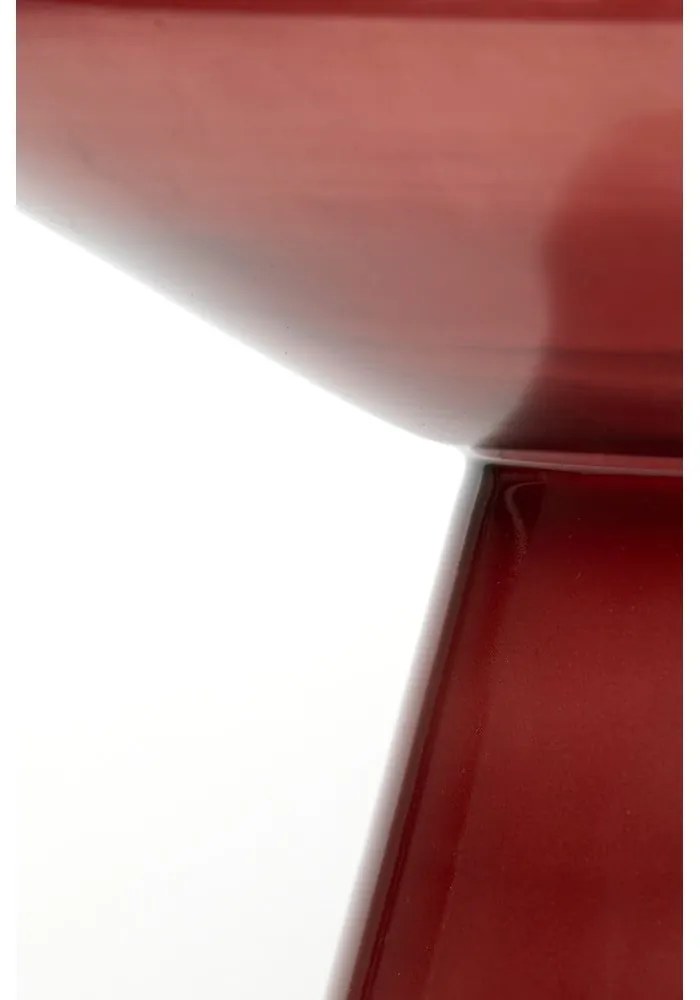 Sklenený okrúhly odkladací stolík ø 37 cm Dakwa – Light & Living