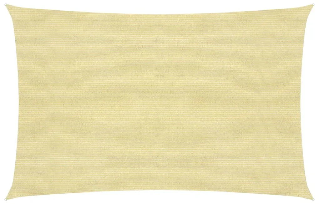 vidaXL Tieniaca plachta 160 g/m², béžová 3,5x4,5 m, HDPE