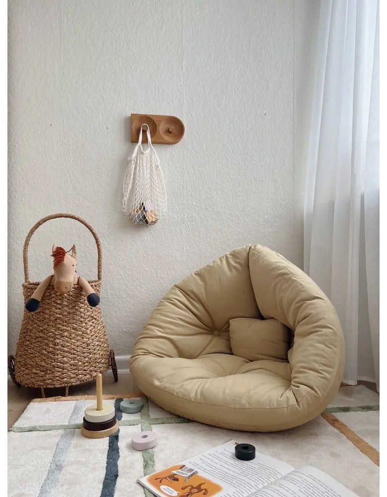 Oranžové detské kresielko Mini Nido - Karup Design