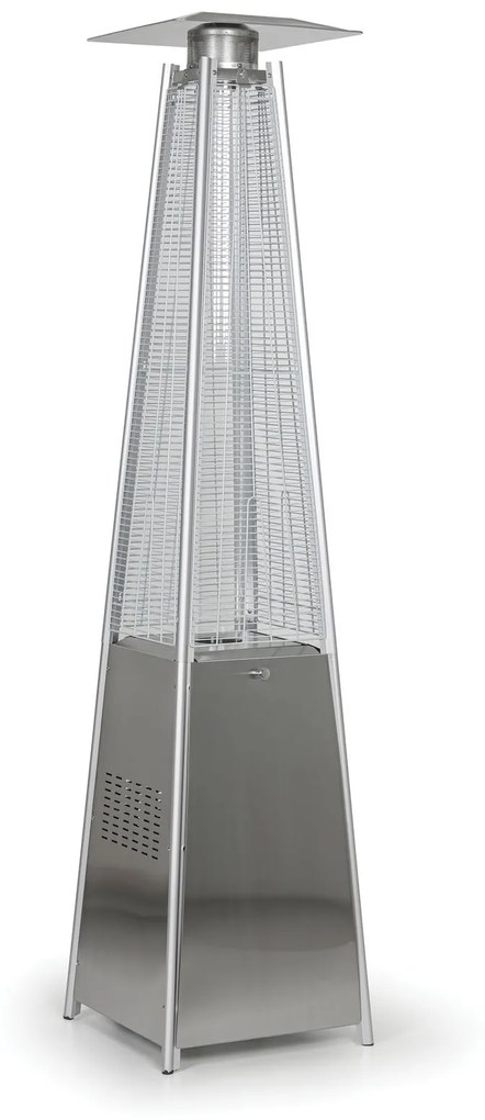 Tepelný plynový žiarič, 2270 x 520 x 520 mm, nerez