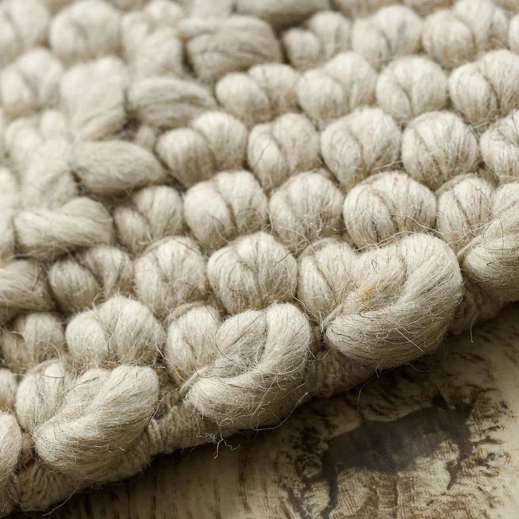 Kusový koberec Tahar 99001B cream, 200x290, biela, obývacia izba, Dywany Łuszczów