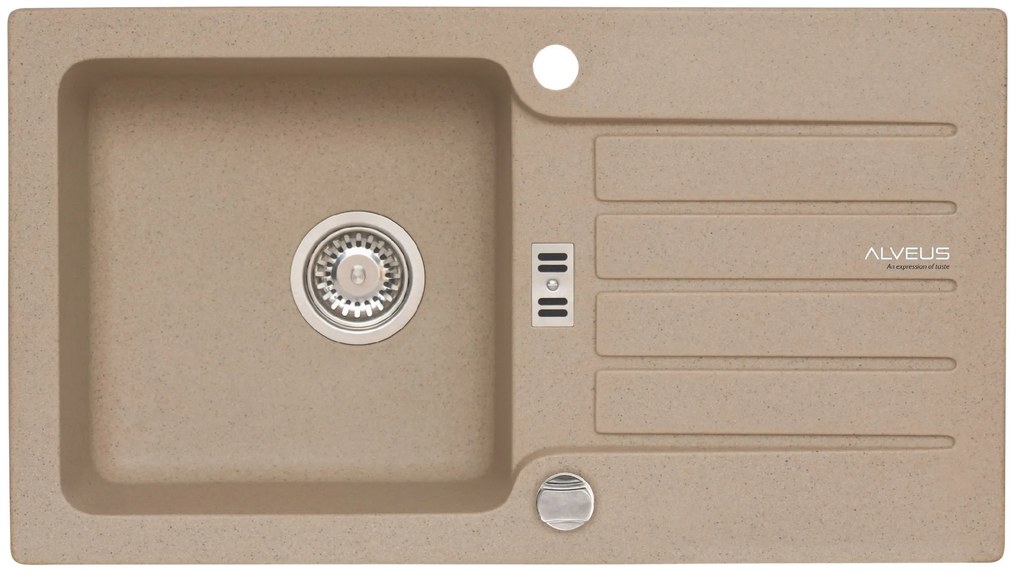 ALVEUS CZ NIAGARA 30 G-55 béžová (780x435mm)+ pop- up sifon F