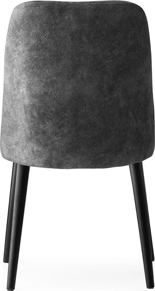 Sada 2 ks jídelních židlí Dallas 527 V2 antracitová