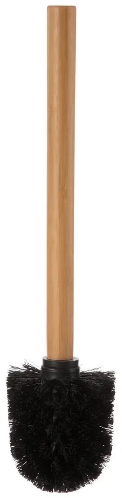 WC kefa Natureo B, čierna/s drevenými prvkami