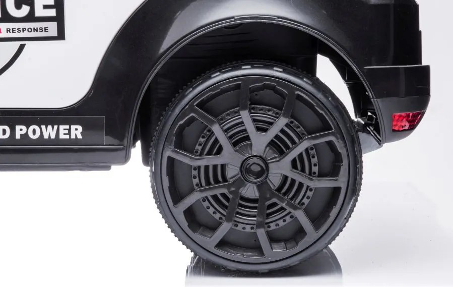 LEAN CARS Elektrické policajné autíčko BBH-021 čierne