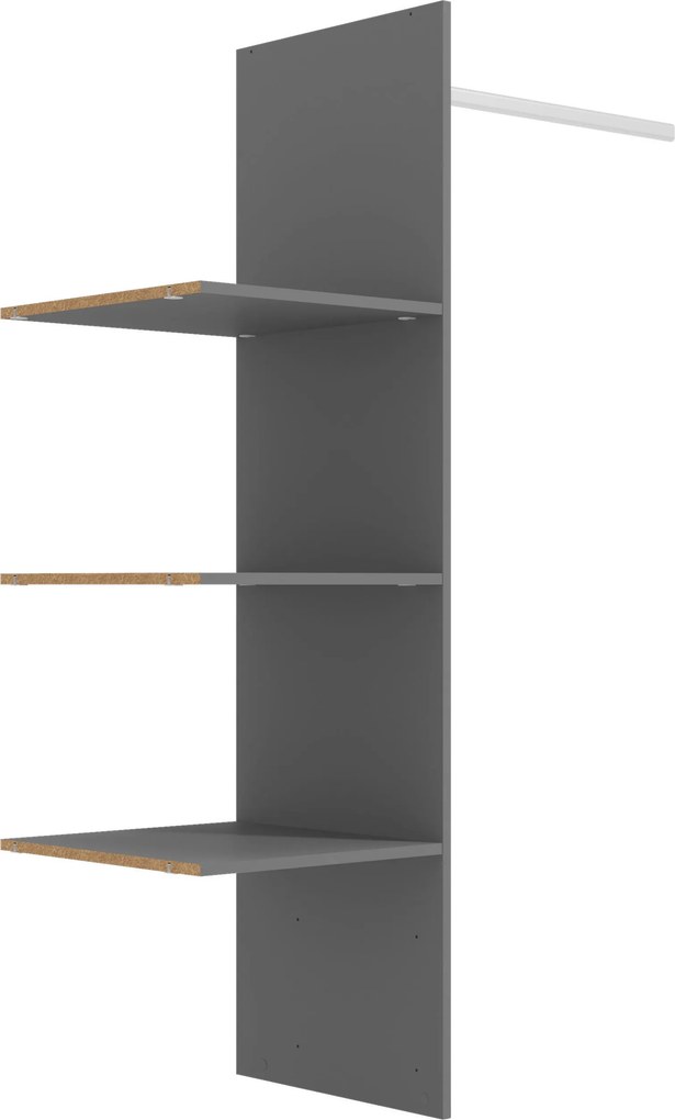 XXXLutz VNÚTORNÉ ČLENENIE, sivá, 48/159/42 cm Xora - Skrine - 000834013414