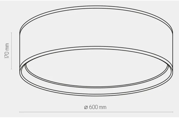 Stropné svietidlo BILBAO 4xE27/15W/230V pr. 60 cm biela/zlatá