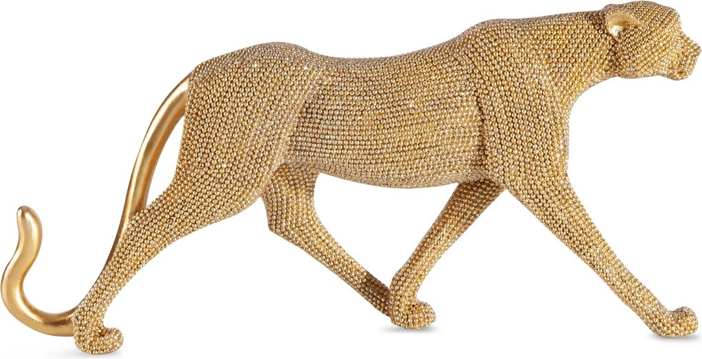 DEKORAČNÁ SOŠKA ELDO 31X6X15 CM ZLATÁ