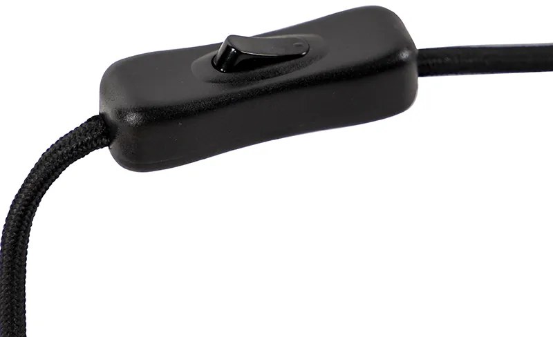 Stolná lampa v štýle Art Deco mosadz s opálovým sklom 45,5 cm - Pallon