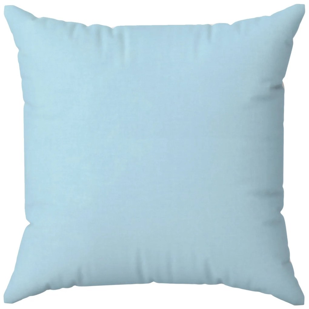 MAKOSATÉNOVÁ OBLIEČKA NA VANKÚŠ NOVA 40X40 CM SVETLOMODRÁ