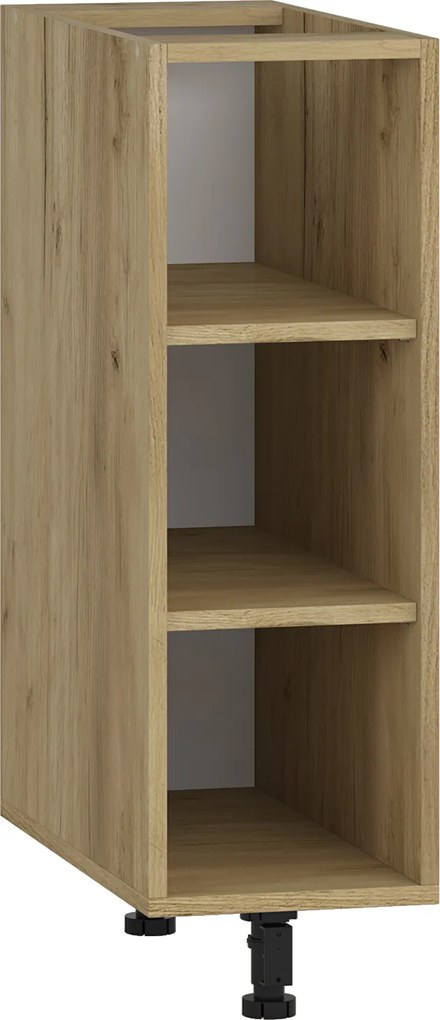 Spodná otvorená kuchynská skrinka VITO - 25x82x52 cm - dub craft