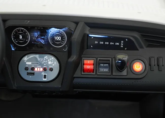 Elektrické autíčko Buggy UTV SPEED biele